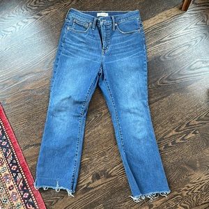 Madewell cali Demi-boot jean